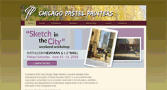 Desktop Screenshot of chicagopastelpainters.org